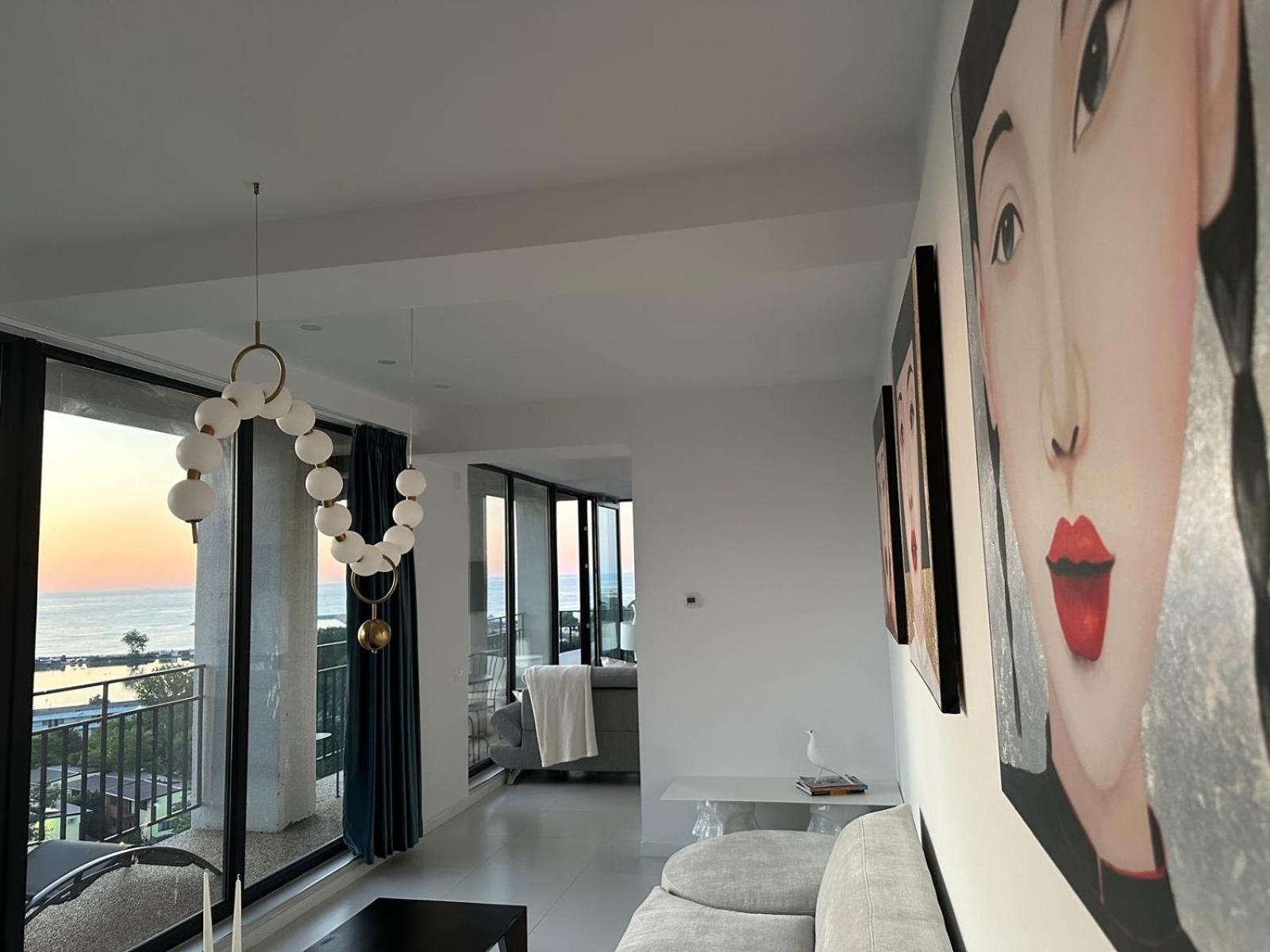 Апартаменти Donna Alba Seaview Penthouse, Casa Ta De Pe Plaja Нептун Екстер'єр фото