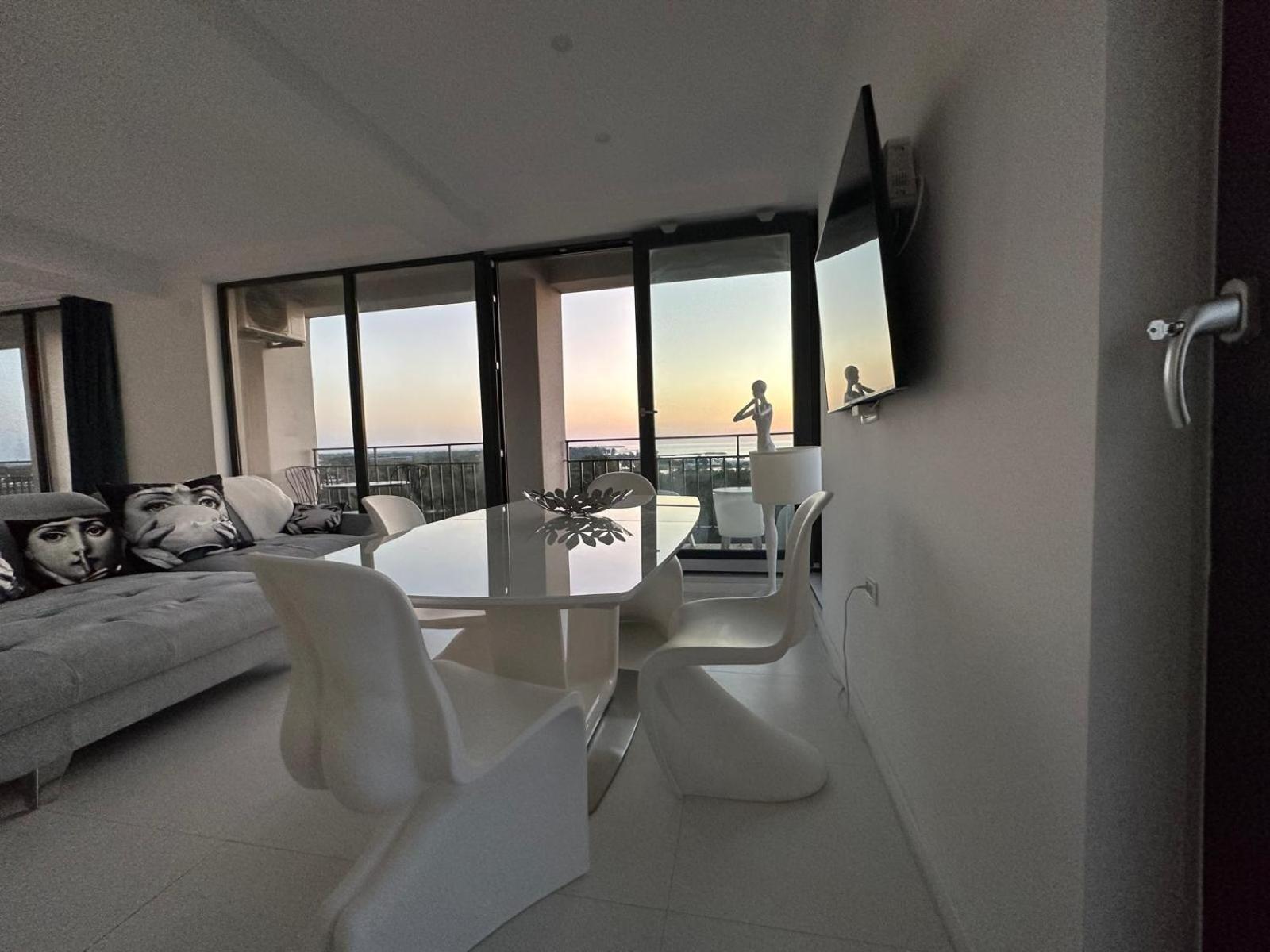 Апартаменти Donna Alba Seaview Penthouse, Casa Ta De Pe Plaja Нептун Екстер'єр фото