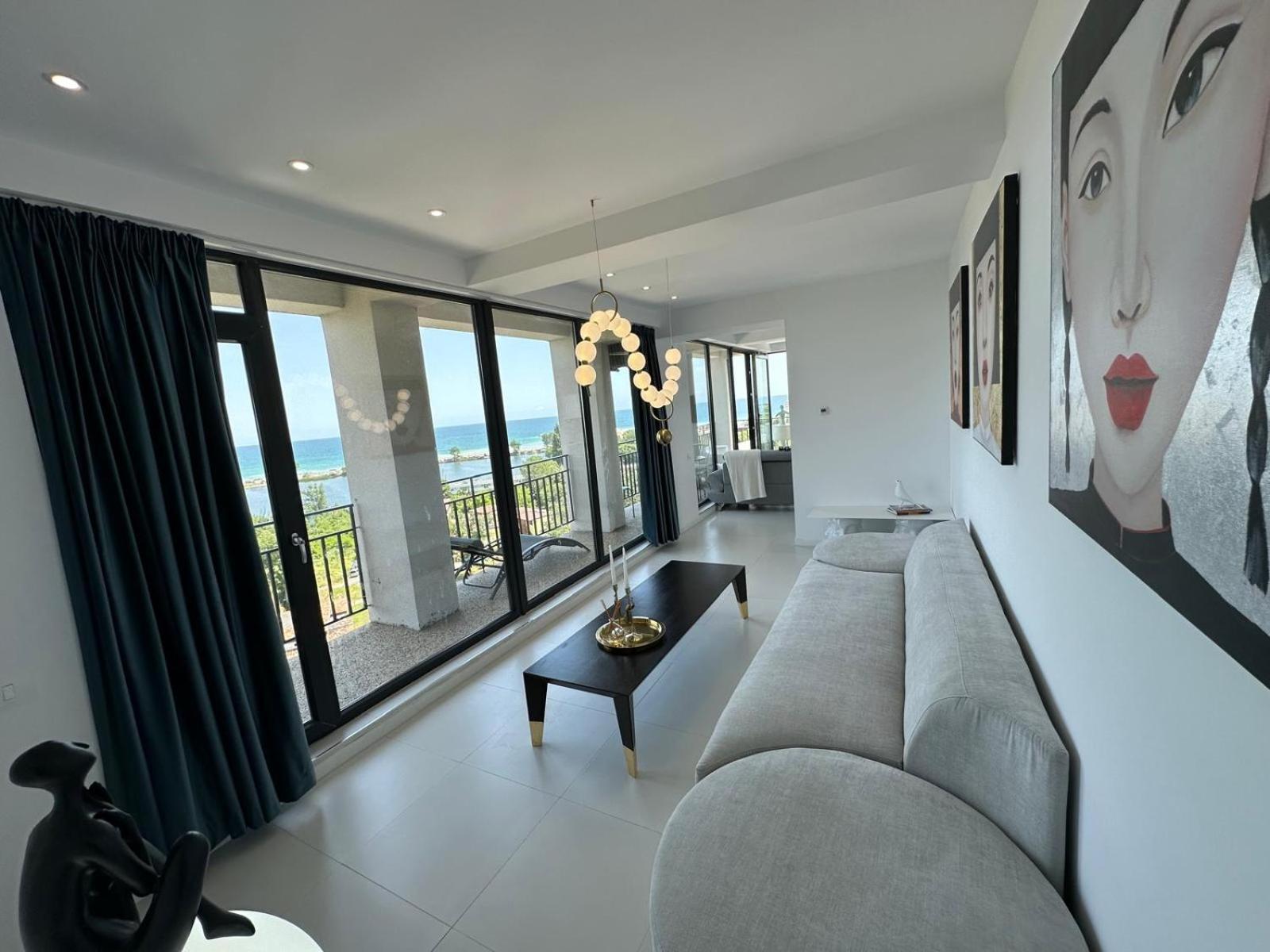 Апартаменти Donna Alba Seaview Penthouse, Casa Ta De Pe Plaja Нептун Екстер'єр фото
