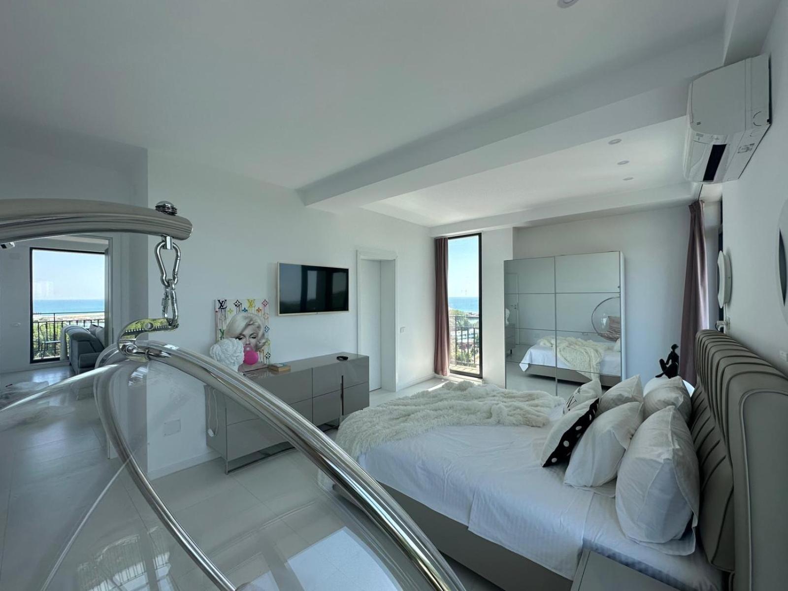 Апартаменти Donna Alba Seaview Penthouse, Casa Ta De Pe Plaja Нептун Екстер'єр фото
